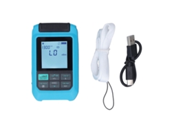 Medidor De Potencia Óptica Multifuncional Portátil 4 En 1 Con Comprobador De Cables De Red -50~+26dbm
