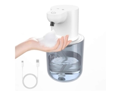 Dispensador de jabón automático, dispensador de jabón automático de pared, blanco Rosewell