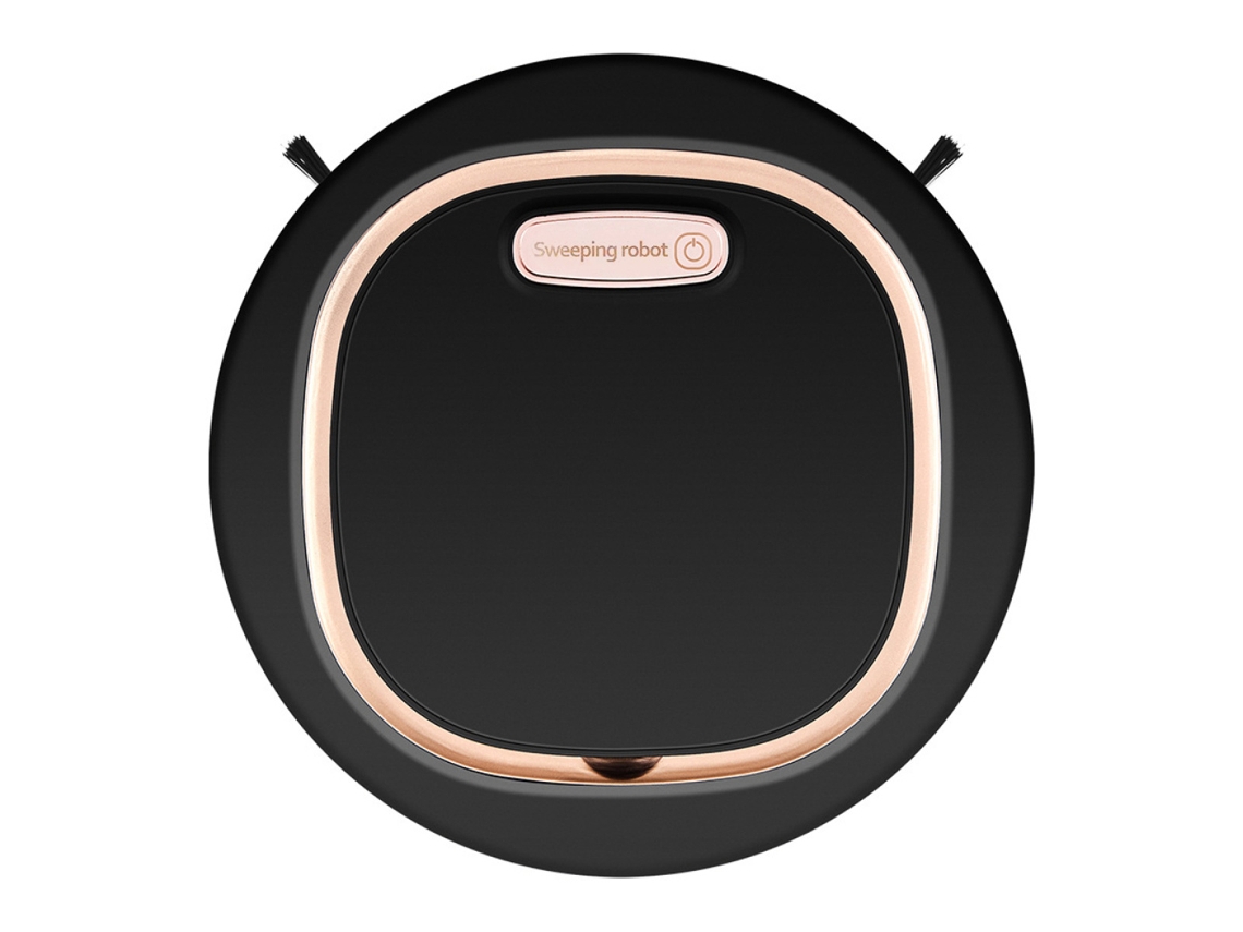 MEOIRUERY Robot aspirador 3-en-1 1200mAh (negro)