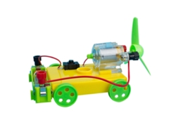 Ats-juguete De Montaje Diy Para Niños Coche Modelo De Cuatro Ruedas Kit De Experimentos Científicos Para Estudiantes