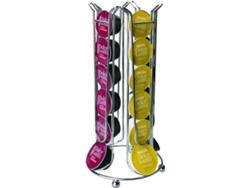 Soporte IBILI Cápsulas de Café (Acero Inoxidable - 33x14,5x14,5 cm)