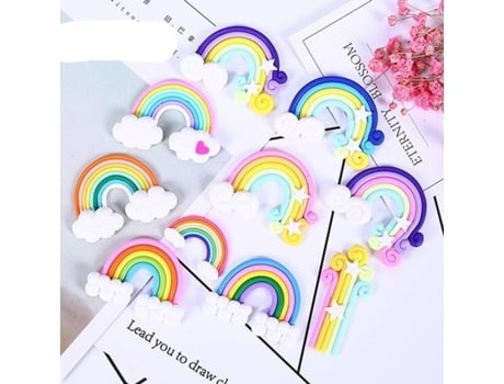 Mini helado de caramelo lindo juguete de dibujos animados para slime arcilla encanto caja del teléfono muñeca juguete decoración de bricolaje - aAr...