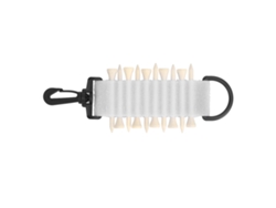 Soporte de ganchillo para palos de golf, 10 unidades, multifuncional, riñonera, blanco | Sin marca