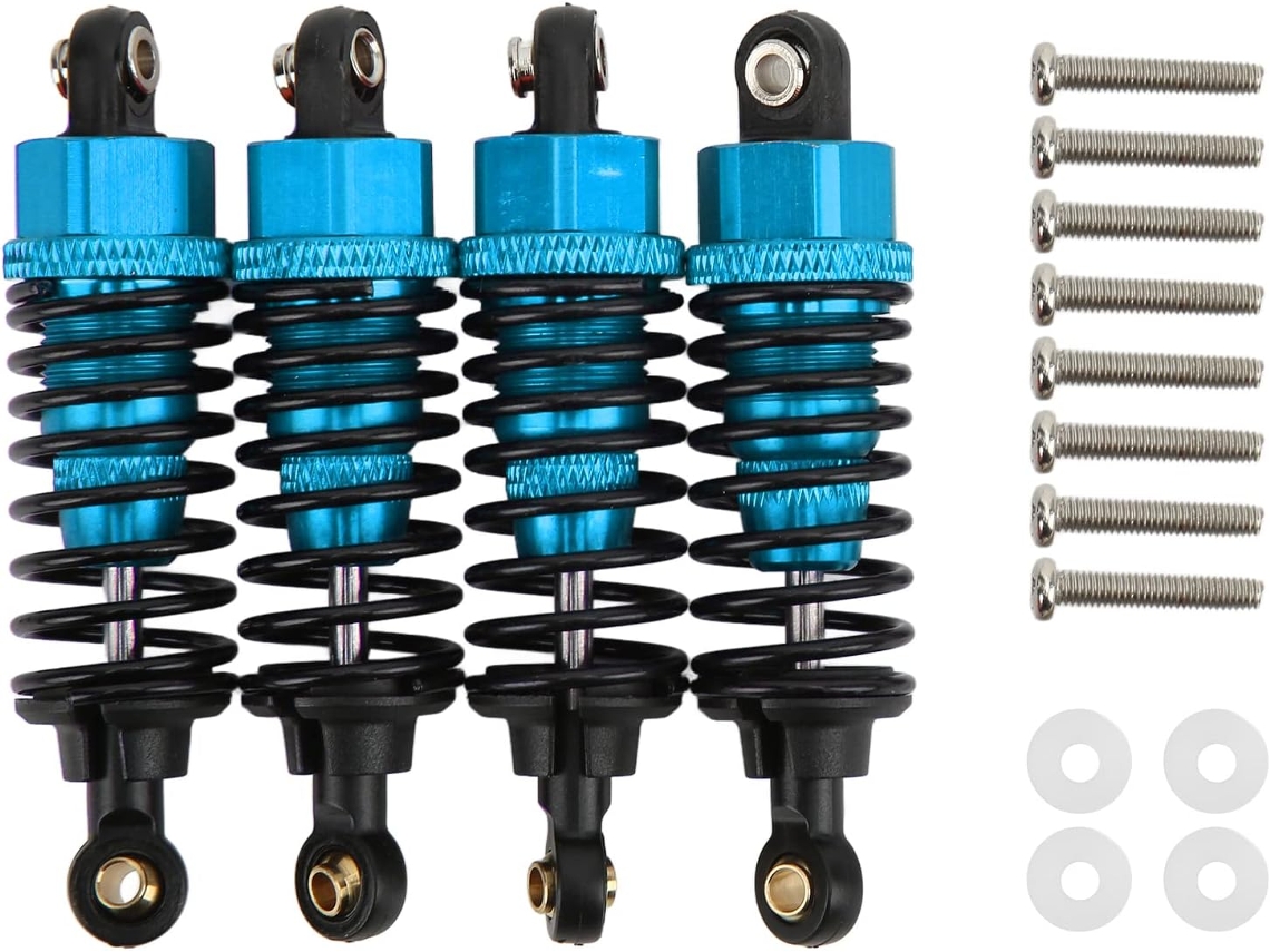 Amortiguador De Repuesto Para Coches Rc Tt-01 Tt-02 Ta05 Tl-01 Ta03 Mf-01x (azul)