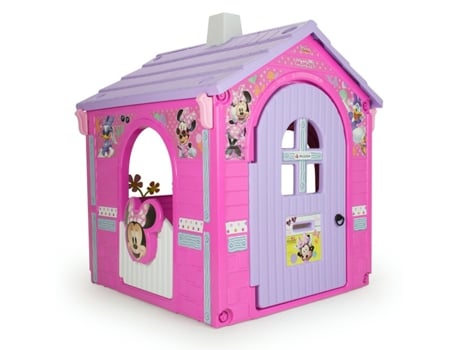 Casa de Juegos INJUSA Minnie Mouse Country House Rosa (Edad Mínima: 3 años - 109 x 98 x 124 cm)
