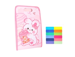 Carpeta Impermeable Multicapa Tamaño A4, Con Bonito Estampado, De Plástico, Color Rosa, Ideal Para La Escuela Y La Oficina.