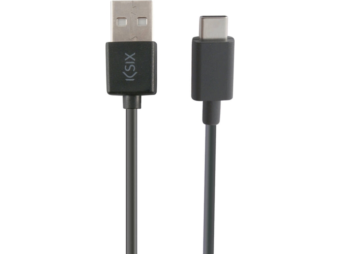 Cable KSIX BXCUSBC04 (USB - USB-C - 3 m - Negro)
