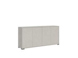Aparador con 4 puertas 172x40x83 cm Lumina Cashmere