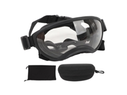 Gafas de sol para perros, resistentes al viento, montura elástica, TPU anti-UV, lentes transparentes, gafas de sol protectoras para mascotas.