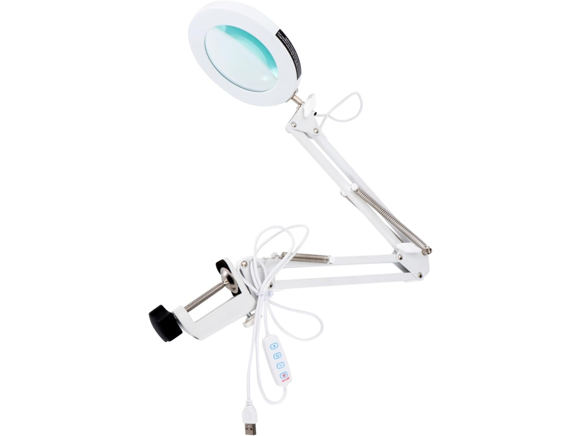 Lámpara De Aumento Led Ajustable Para Escritorio, Iluminación Para Soldadura, Clip De Metal Resistente, Uso Con Aumento