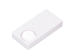 2026dz Sensor de alarma magnético inalámbrico con LED para puertas y ventanas, archivador 4 en 1