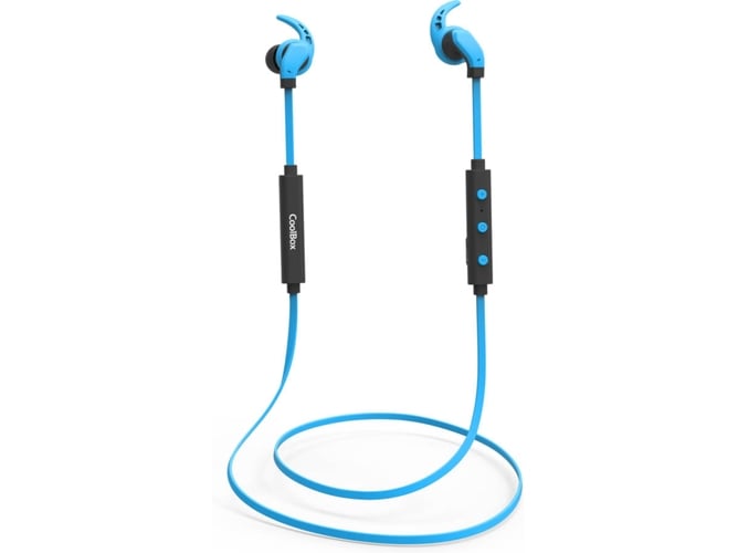 Auriculares Bluetooth COOLBOX CoolSport II (In Ear - Micrófono - Azul)