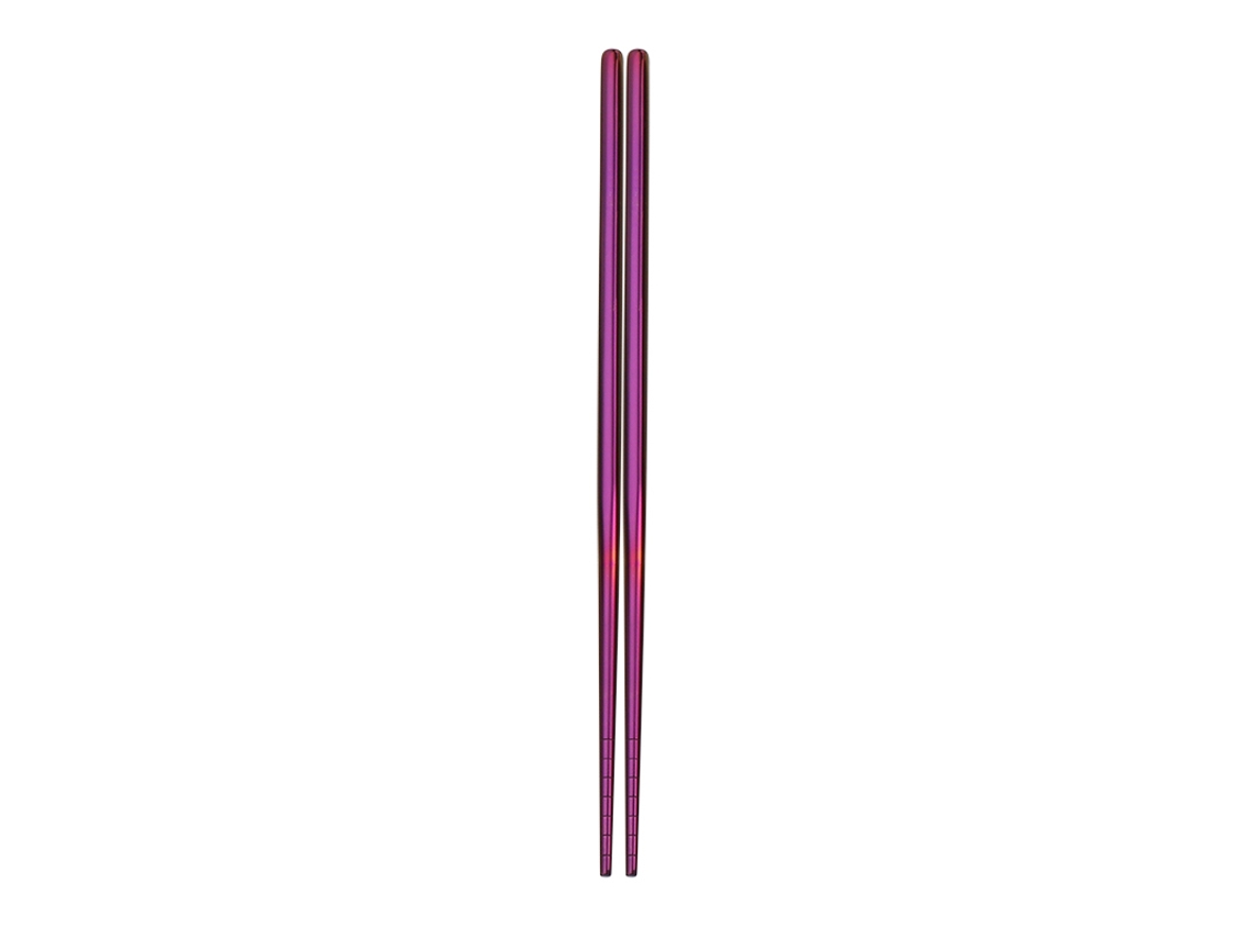 (morado) Un Par De Cuchillos Antideslizantes De Acero Inoxidable 304, Resistentes Al Calor Y Fáciles De Limpiar.