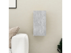 Mueble de Armario Tv 30,5X30X60 Cm Contrachapado Gris Cemento
