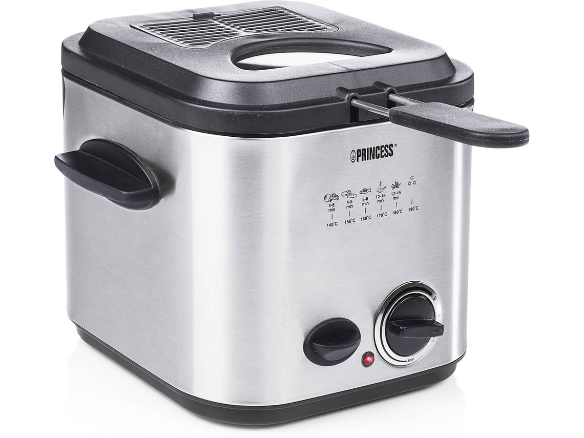 Freidora de Aceite PRINCESS 01.182611.01.001 (1.2 kg - Gris)