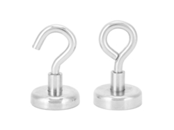 2pcs Gancho De Suspensão Iman De Pesca Acessório De Hardware Revestimento 3 Camadas N35 Para Cozinha Escritório