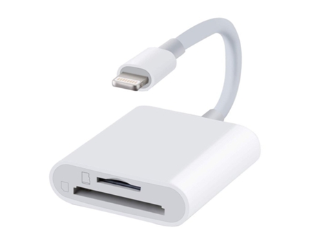 Lector de tarjetas SD Adaptador de lector de tarjetas de memoria de la cámara TF SD 2 en 1 Lector de tarjetas de doble ranura blanco