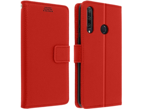 Funda Huawei Y6p AVIZAR FOLIO-LENNY-RD-Y6NP Rojo