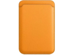 Funda iPhone 12 Pro Max Magnetic Wallet Naranja
