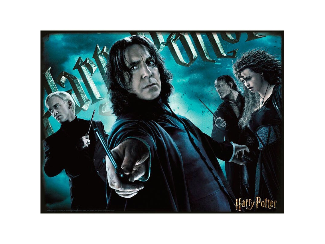 Puzzle 2D PRIME 3D Quebra-cabeça harry potter lenticular slytherin