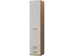 Armario MUEBLAM Roble Artic Melamina (50x232x50 cm)