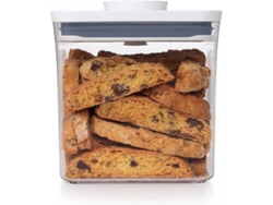 Vaso POP Hermético Cuadrado da OXO (2.6L - 16 x 16 x 16 cm)