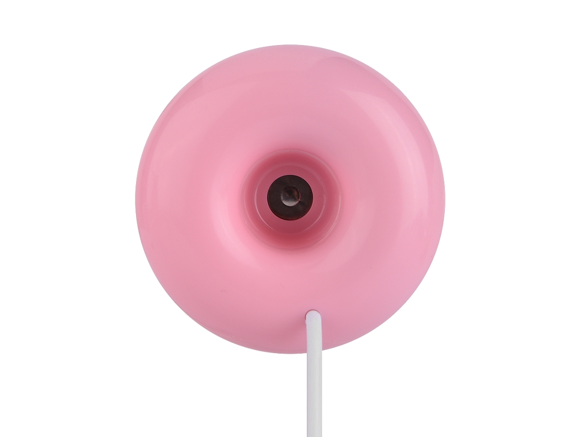 Mini Nebulizador Humidificador Usb Portátil Con Forma De Rosquilla Para El Hogar, La Oficina O El Coche - Rosa