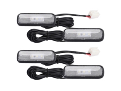 luces LED ambientales interiores para coche, 10.º aniversario (2018-2020), decorativas para el pie.