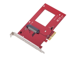 Tarjeta adaptadora PCIe a NVMe 2.5 U.2 SSD 4X  BEMATIK