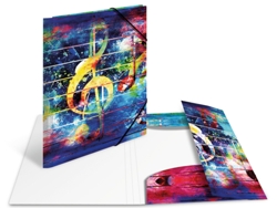 Carpeta de Esquina HERMA Artline Pp Din A4 Música