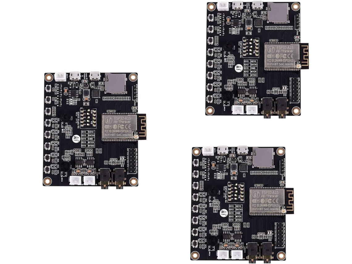 Kit con 3 módulos de audio Bluetooth Wifi, placa de desarrollo serial para Wifi/Audio AD32, kit de audio A1s SFUSHOS