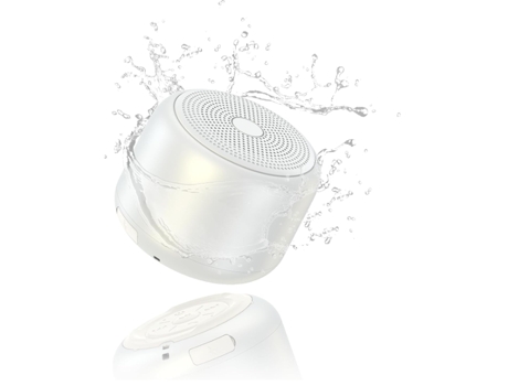 Altavoz portátil Bluetooth, resistente al agua, 15 horas de reproducción, sonido estéreo de 5 W, batería recargable, micrófono incorporado, mini al...