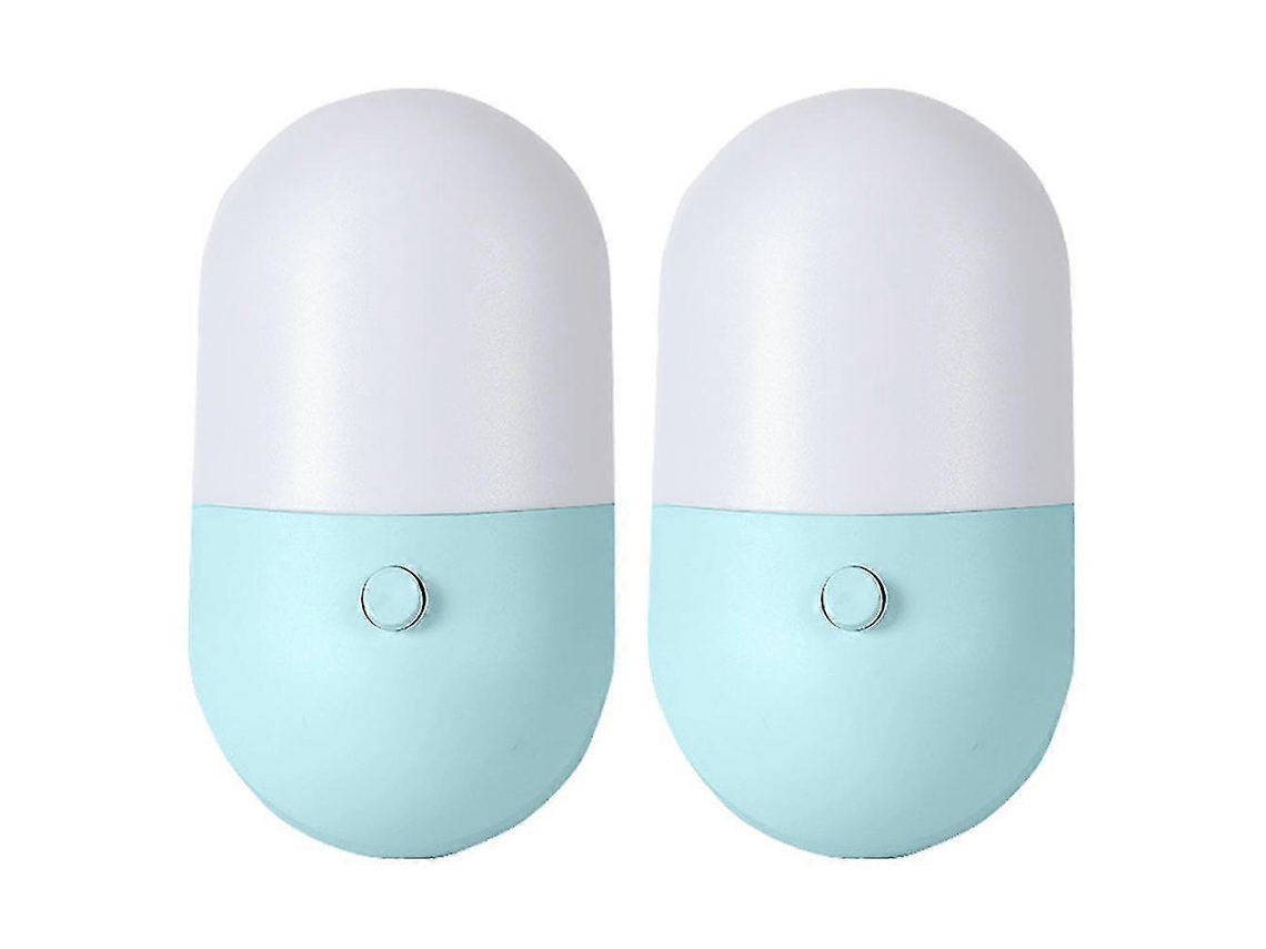 Pack de 2 luces nocturnas de pared, luces nocturnas coloridas para niños Rosewell