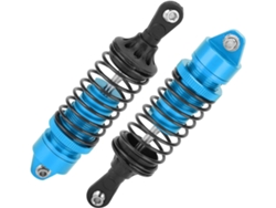 Amortiguadores Metálicos De 100 Mm Para Coches Rc Slash 2wd Y Mejoras Flexibles.