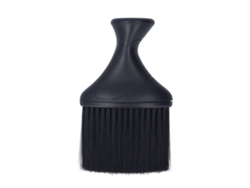 Pincel Para Duster De Pescoço Preto Oblongo Com Cerdas Macias De Nylon Para Barbeiro