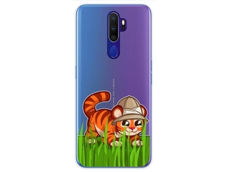 Carcasa Oppo A9 2020 TUMUNDOSMARTPHONE Dibujos Transparente Multicolor