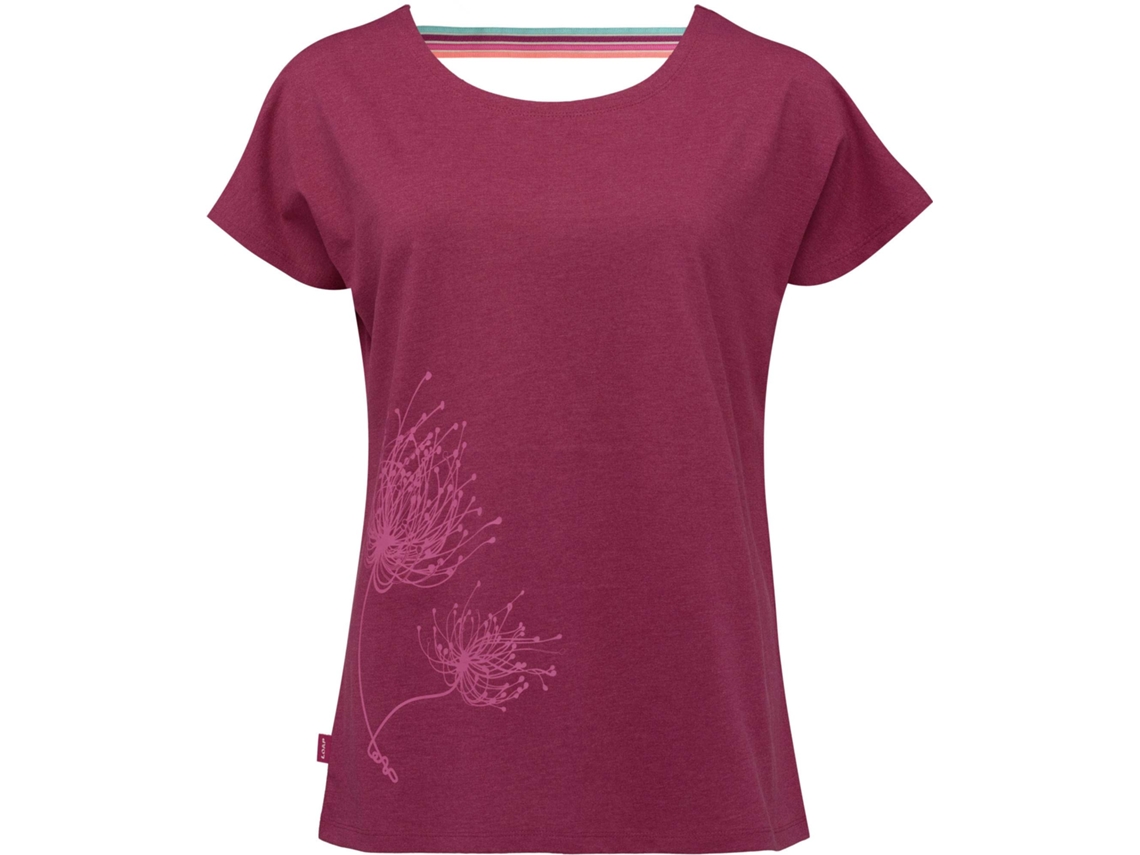 Camiseta de manga corta rosa para mujer Loap Aumara, talla XL
