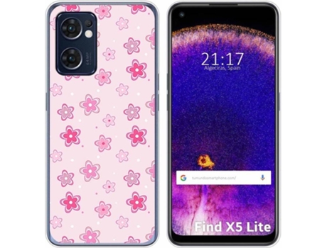 Carcasa Oppo Find X5 Lite 5G TUMUNDOSMARTPHONE Dibujos Flores Multicolor