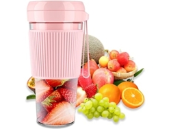 Licuadora portátil, mini licuadora USB para batidos y batidos de frutas, exprimidor recargable Henten Home