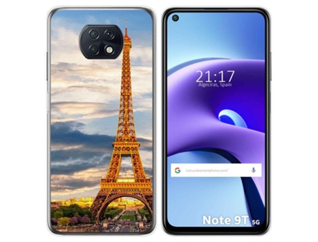 Carcasa Xiaomi Redmi Note 9T 5G TUMUNDOSMARTPHONE Dibujos Multicolor
