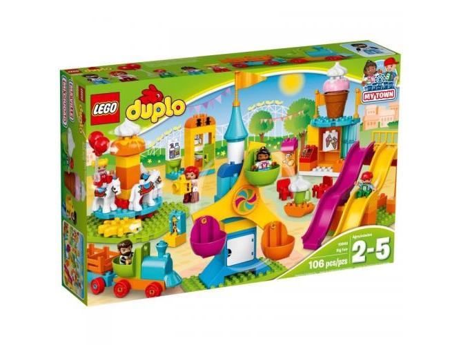 LEGO Duplo: Feria de la diversión - 10840 (Edad Mínima: 2 - 106 Piezas)