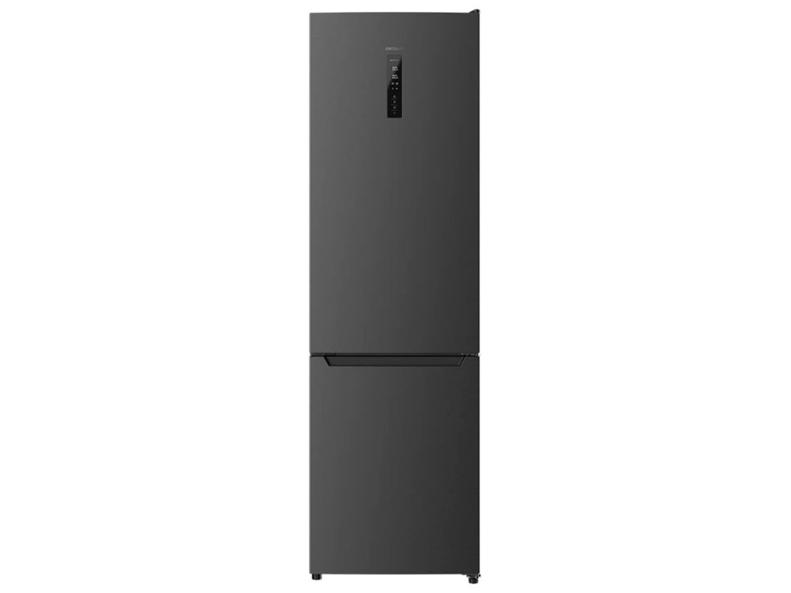 Frigorífico Combi 2 Puertas Bolero CoolMarket Combi 322 Dark D 322 L Altura 185 y 60 cm de Ancho Bajo Consumo Motor Inverter Plus Sistema Multi Air flow Total No frost CECOTEC