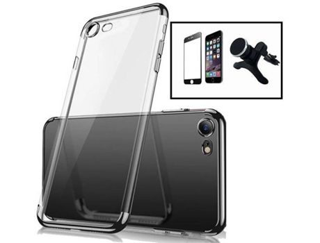 Funda + Protector iPhone 8 SlimArmor Negro