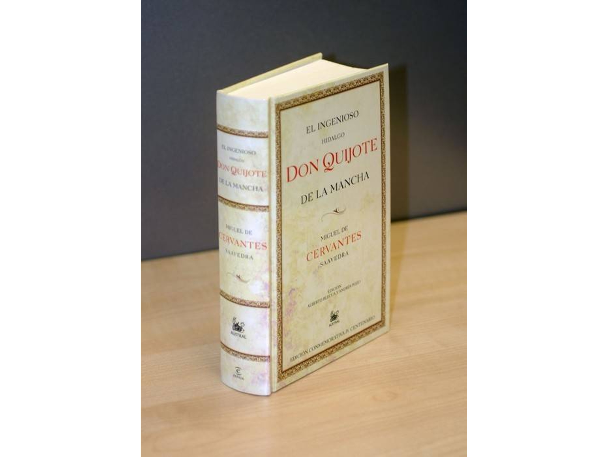 Libro Don Quijote De La Mancha de Miguel De Cervantes (Español)