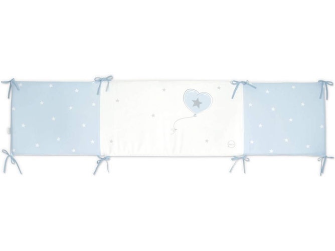 Protector De Cuna PEKEBABY Elefantino Azul