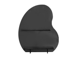 Organizador De Acrílico Para Cosméticos Y Maquillaje Para Baño, Dormitorio O Escritorio - Negro