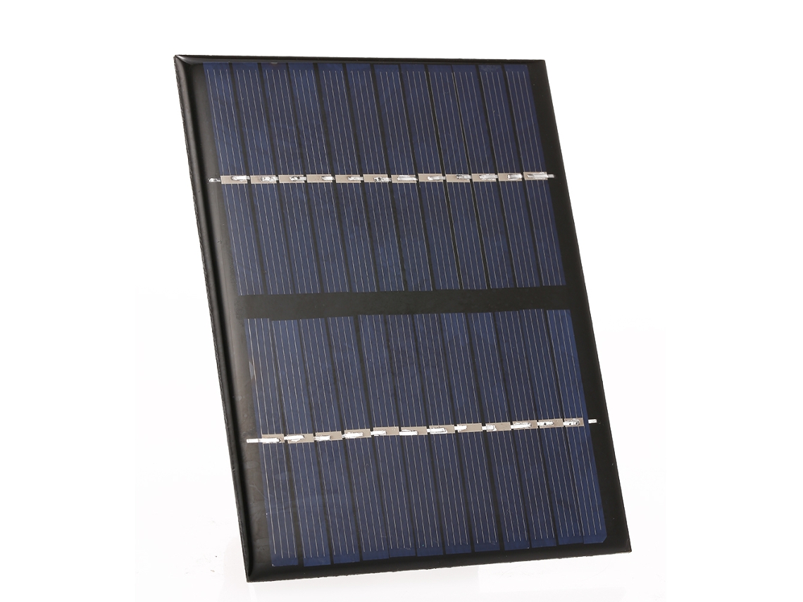 Cargador Solar De 1,5 W Y 12 V Con Pinza De Cocodrilo, Panel Policristalino Para Luz De Emergencia De Jardín.