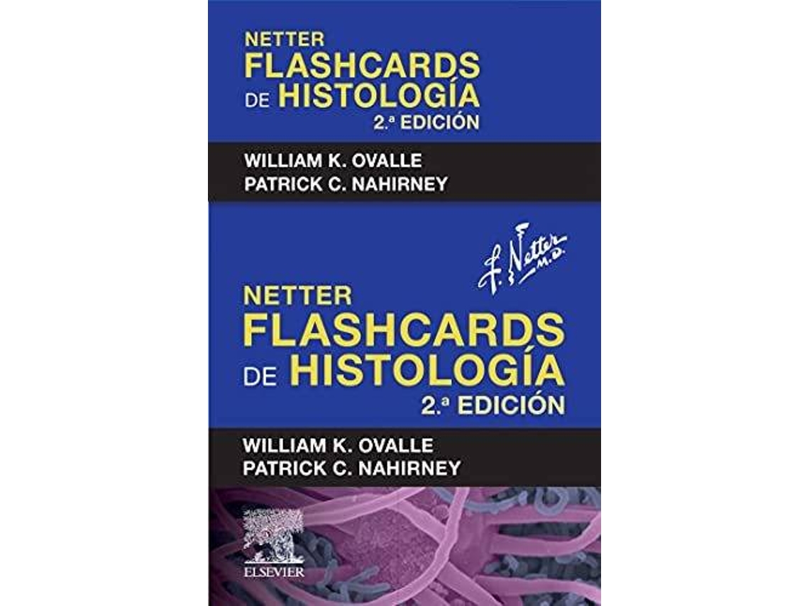 Libro Netter. Flashcards De Histología de Ovalle (Español)