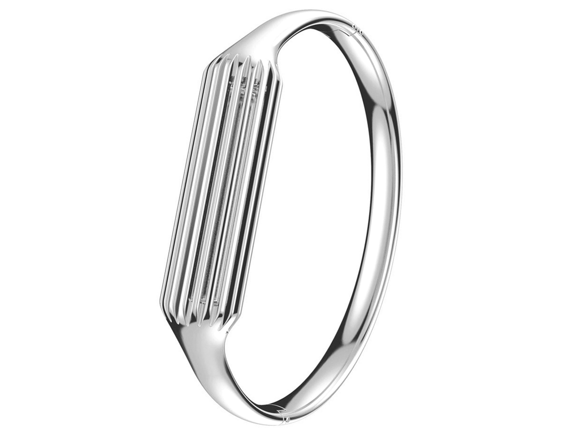 Correa de acero inoxidable para Fitbit Flex 2. Pulsera de metal y accesorio decorativo.