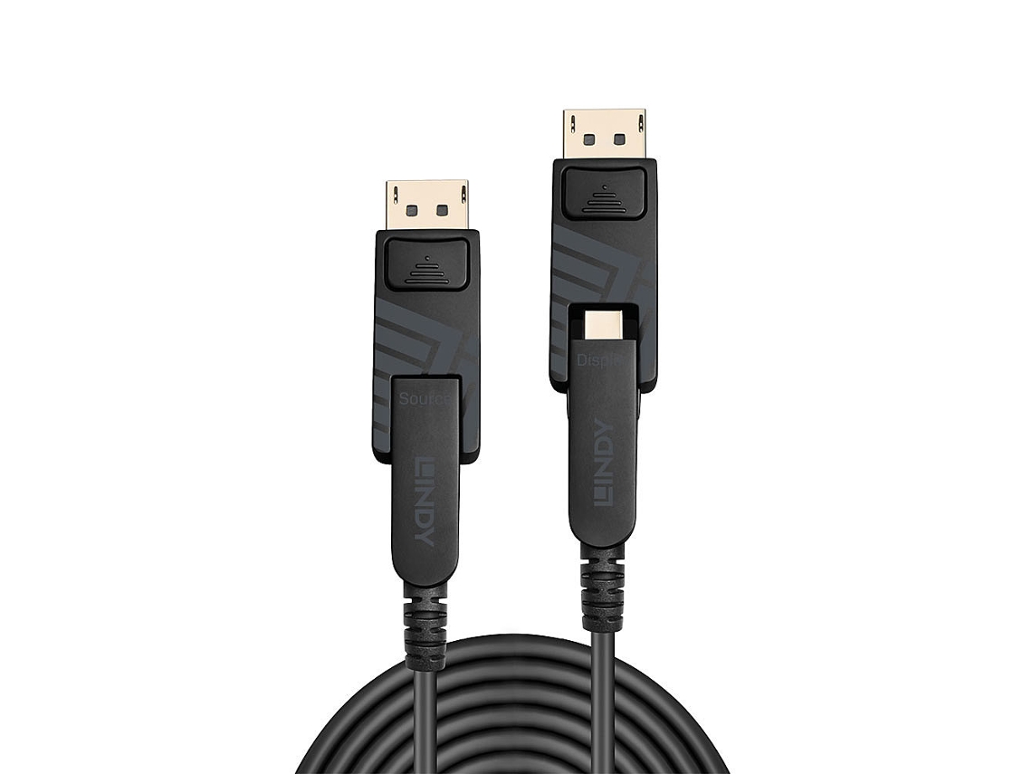 Kit de cable DisplayPort de mini-Displayport a mini-Displayport de 10 m Lindy